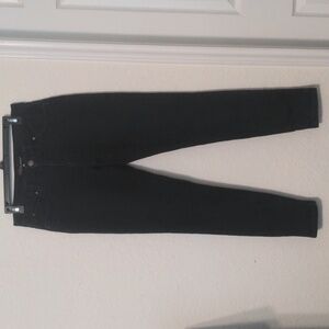 Royalty For Me WannaBetaButt Women's Black Straight Leg Mid Rise Jeans. Size 6